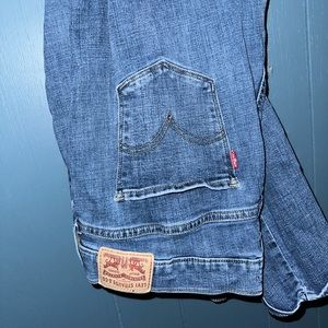 Levi plus size jeans bootcut